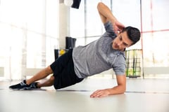 fitness side planks